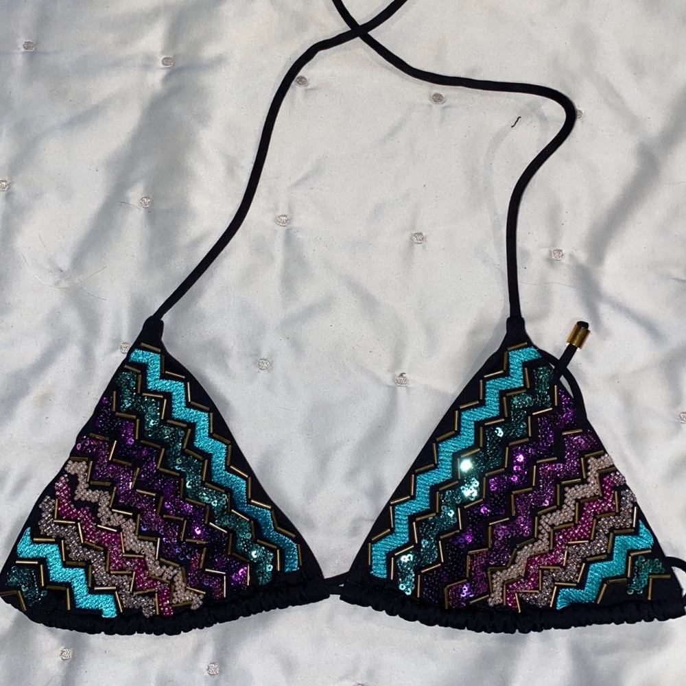 Victoria Secret Sequin Bikini Top